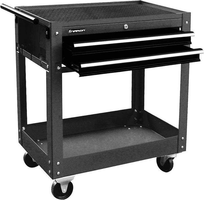 Trolley - Tool Cart with Draws - Black