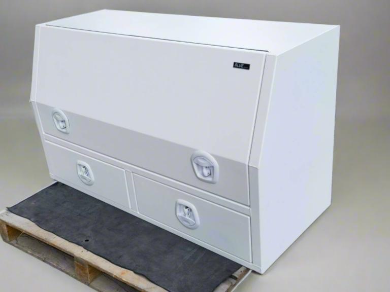 Ute Toolbox - 1450mmx600mmx850mm - HD 2 Drawer - WHITE